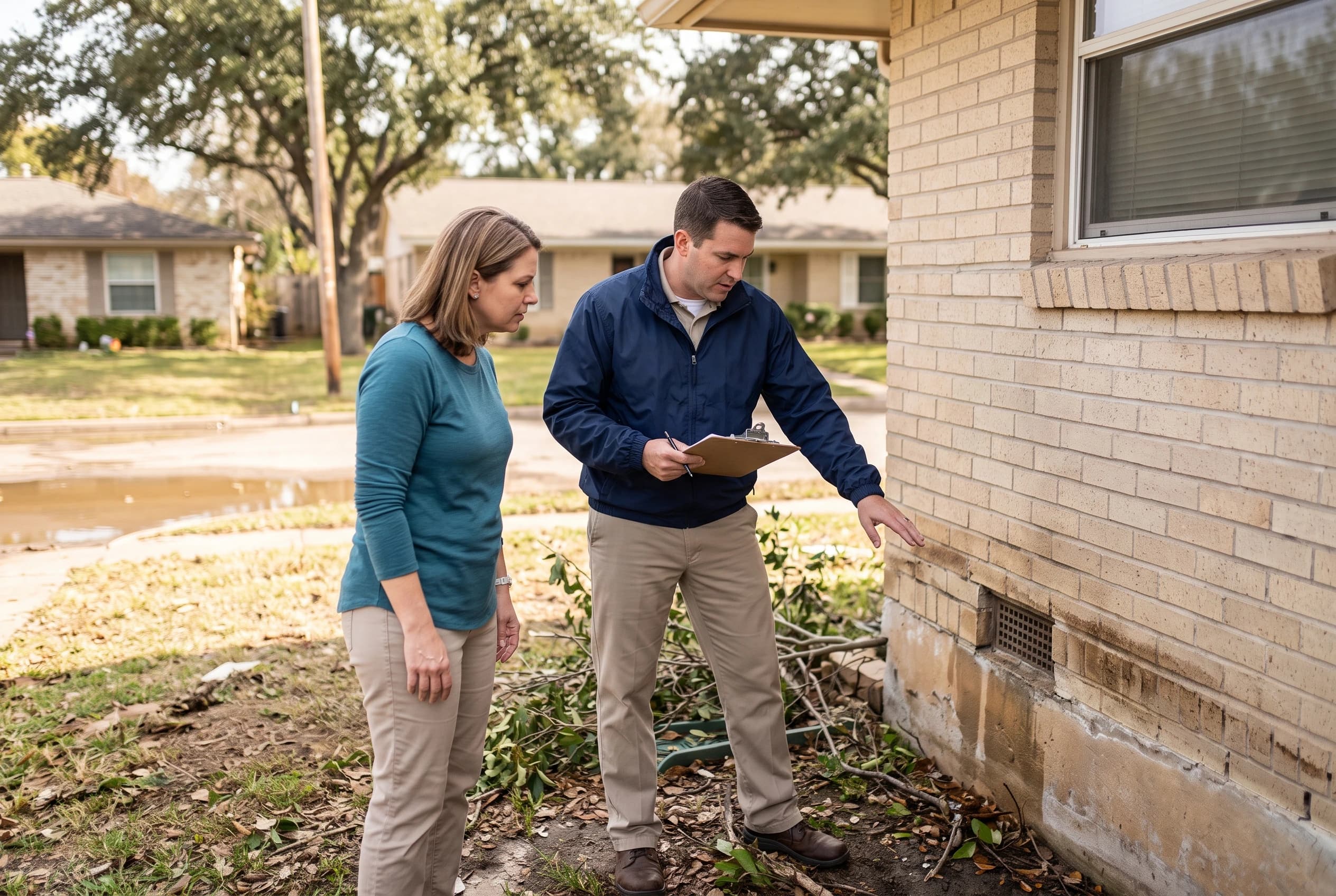 Protección para la estructura de su propiedad — Seguro contra Inundación orientación para Round Rock y Austin, Texas