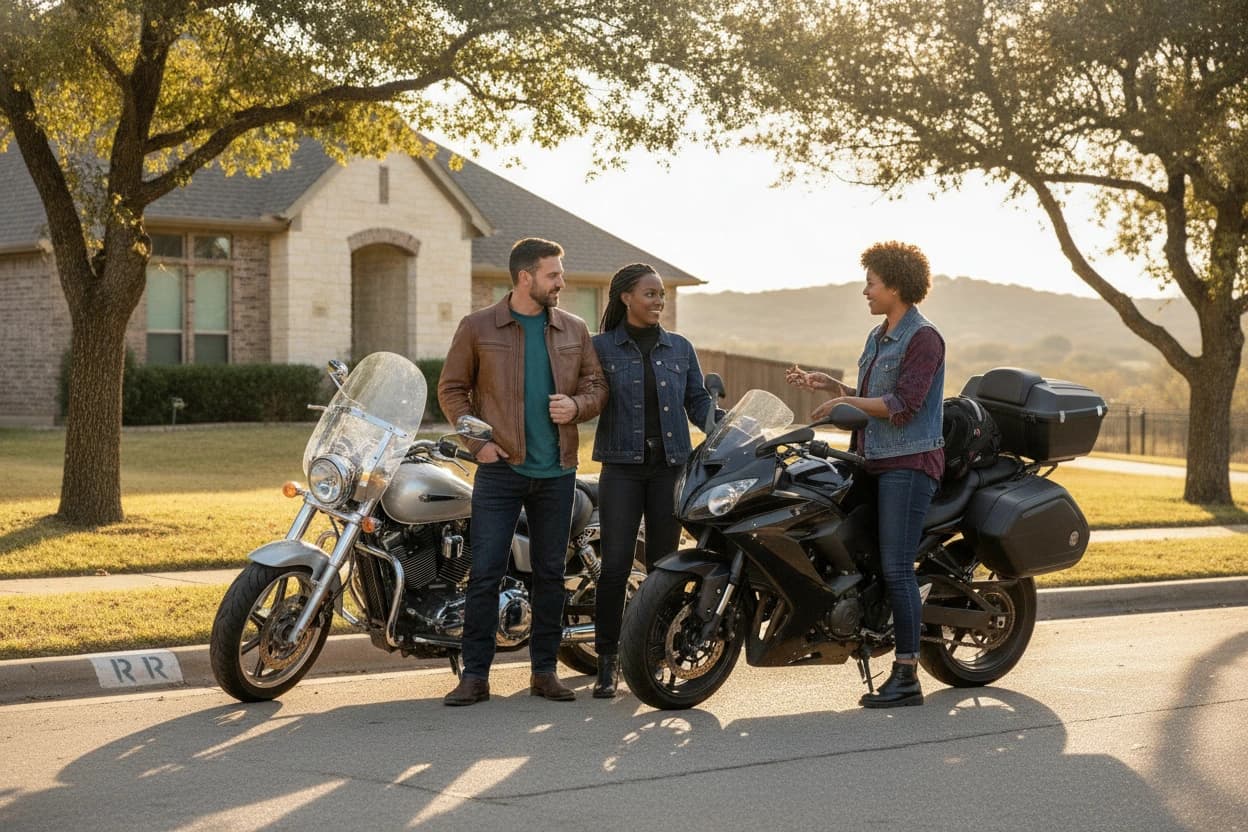 Beneficios principales — Seguro de Motocicleta orientación para Round Rock y Austin, Texas